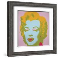 Marilyn Monroe (Marilyn), 1967 (pale pink)-Andy Warhol-Framed Art Print