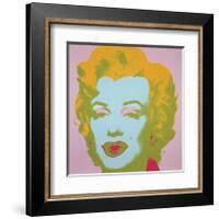 Marilyn Monroe (Marilyn), 1967 (pale pink)-Andy Warhol-Framed Art Print