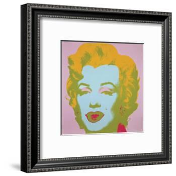 Marilyn Monroe (Marilyn), 1967 (pale pink)-Andy Warhol-Framed Art Print