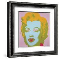 Marilyn Monroe (Marilyn), 1967 (pale pink)-Andy Warhol-Framed Art Print