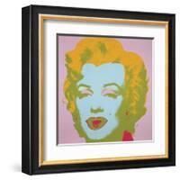 Marilyn Monroe (Marilyn), 1967 (pale pink)-Andy Warhol-Framed Art Print