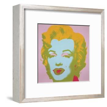 Marilyn Monroe (Marilyn), 1967 (pale pink)-Andy Warhol-Framed Art Print