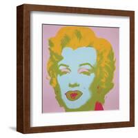 Marilyn Monroe (Marilyn), 1967 (pale pink)-Andy Warhol-Framed Art Print