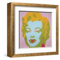 Marilyn Monroe (Marilyn), 1967 (pale pink)-Andy Warhol-Framed Art Print