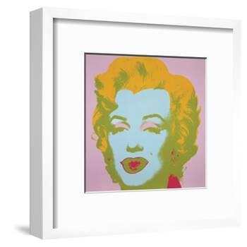 Marilyn Monroe (Marilyn), 1967 (pale pink)-Andy Warhol-Framed Art Print