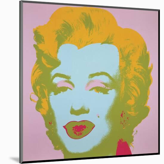 Marilyn Monroe (Marilyn), 1967 (pale pink)-Andy Warhol-Mounted Art Print