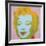 Marilyn Monroe (Marilyn), 1967 (pale pink)-Andy Warhol-Framed Art Print