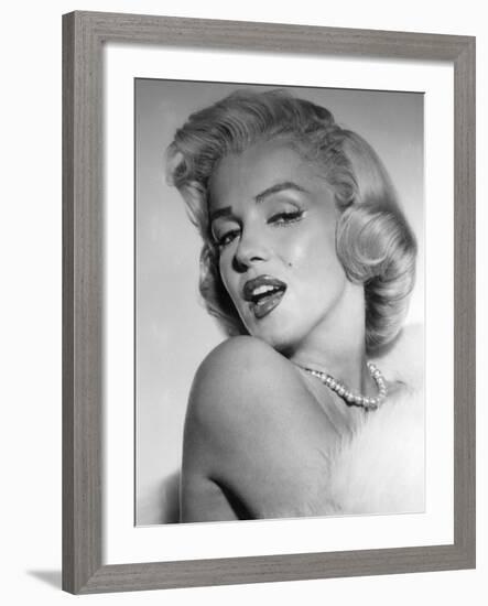 Marilyn Monroe, Mid 1950s-null-Framed Photo