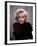 Marilyn Monroe on Patio Outside of Her Home-Alfred Eisenstaedt-Framed Premium Photographic Print