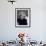 Marilyn Monroe on Patio Outside of Her Home-Alfred Eisenstaedt-Framed Premium Photographic Print displayed on a wall