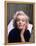 Marilyn Monroe on Patio Outside of Her Home-Alfred Eisenstaedt-Framed Premier Image Canvas