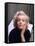 Marilyn Monroe on Patio Outside of Her Home-Alfred Eisenstaedt-Framed Premier Image Canvas