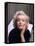 Marilyn Monroe on Patio Outside of Her Home-Alfred Eisenstaedt-Framed Premier Image Canvas