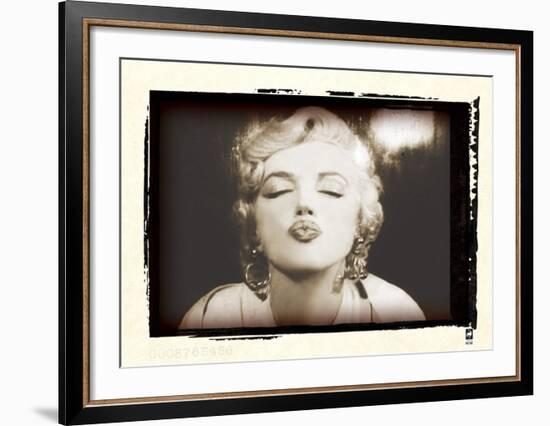 Marilyn Monroe Retrospective I-Unknown British Pathe-Framed Art Print