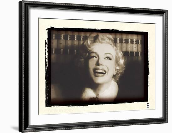 Marilyn Monroe Retrospective II-British Pathe-Framed Art Print