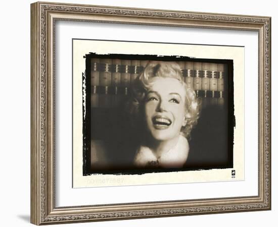Marilyn Monroe Retrospective II-British Pathe-Framed Giclee Print