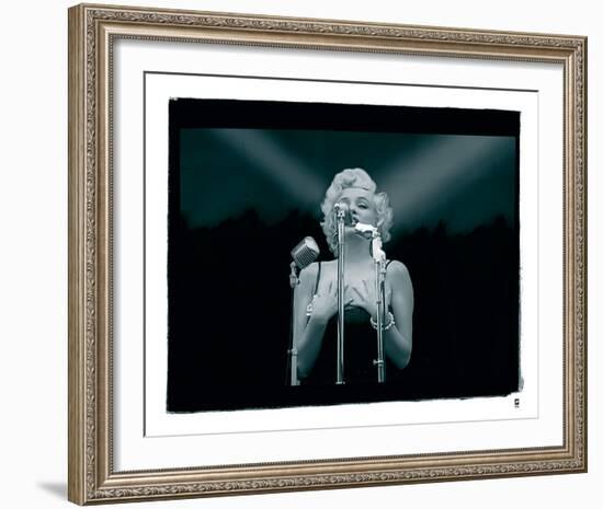 Marilyn Monroe VIII-British Pathe-Framed Art Print