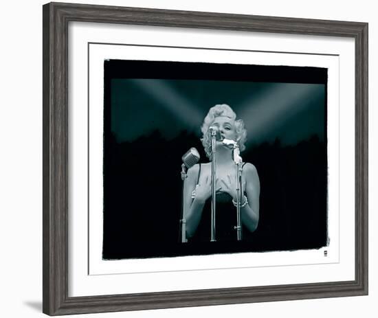 Marilyn Monroe VIII-British Pathe-Framed Art Print