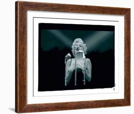 Marilyn Monroe VIII-British Pathe-Framed Art Print