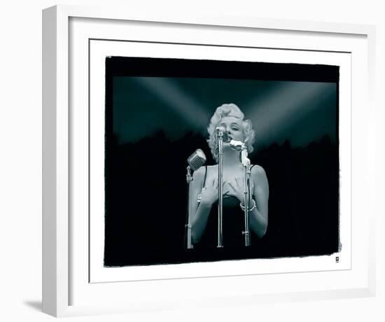 Marilyn Monroe VIII-British Pathe-Framed Art Print