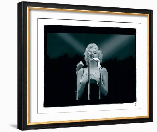 Marilyn Monroe VIII-British Pathe-Framed Art Print