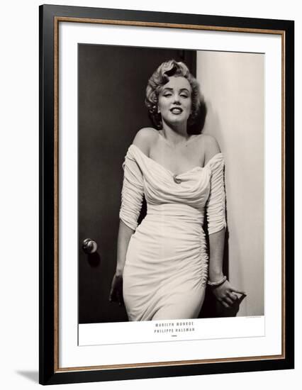 Marilyn Monroe-Philippe Halsman-Framed Art Print