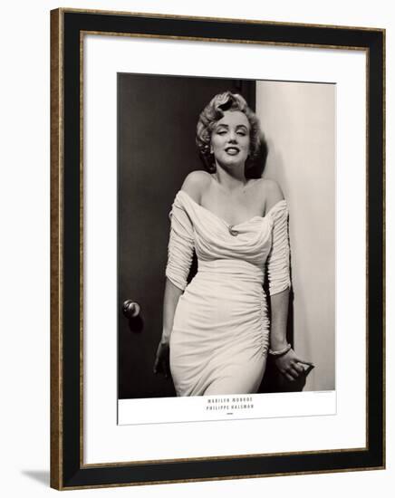 Marilyn Monroe-Philippe Halsman-Framed Art Print