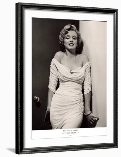 Marilyn Monroe-Philippe Halsman-Framed Art Print