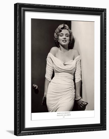 Marilyn Monroe-Philippe Halsman-Framed Art Print