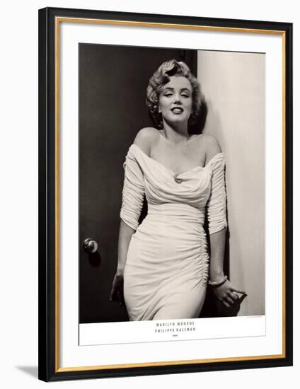 Marilyn Monroe-Philippe Halsman-Framed Art Print