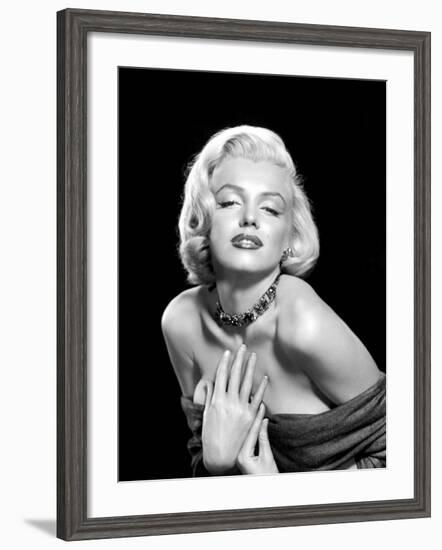 Marilyn Monroe--Framed Photo