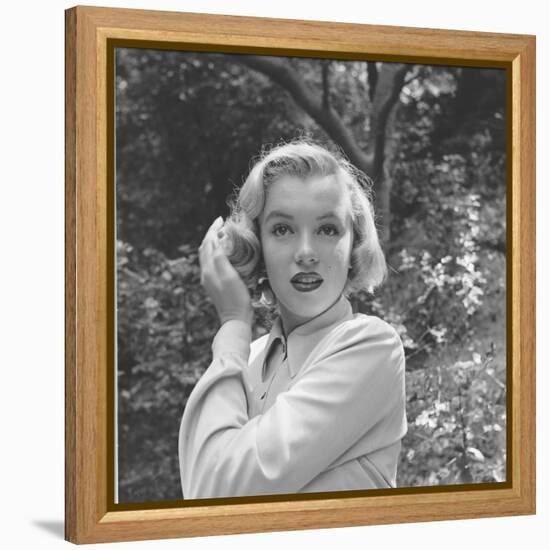 Marilyn Monroe-Ed Clark-Framed Premier Image Canvas