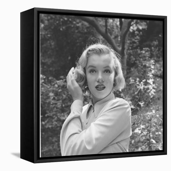 Marilyn Monroe-Ed Clark-Framed Premier Image Canvas