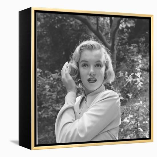 Marilyn Monroe-Ed Clark-Framed Premier Image Canvas