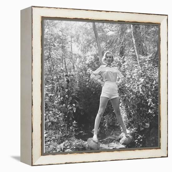 Marilyn Monroe-Ed Clark-Framed Premier Image Canvas