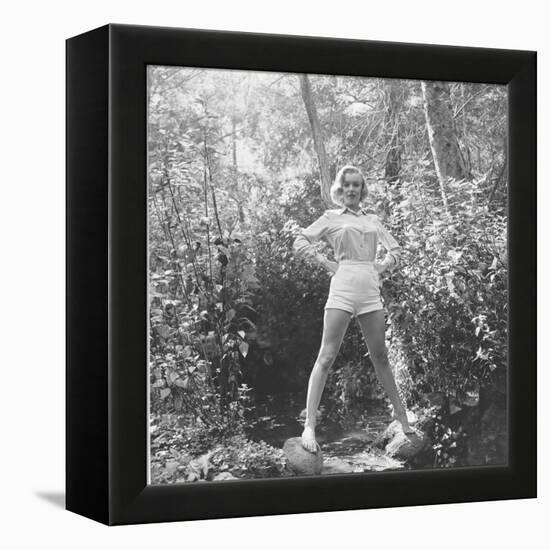 Marilyn Monroe-Ed Clark-Framed Premier Image Canvas