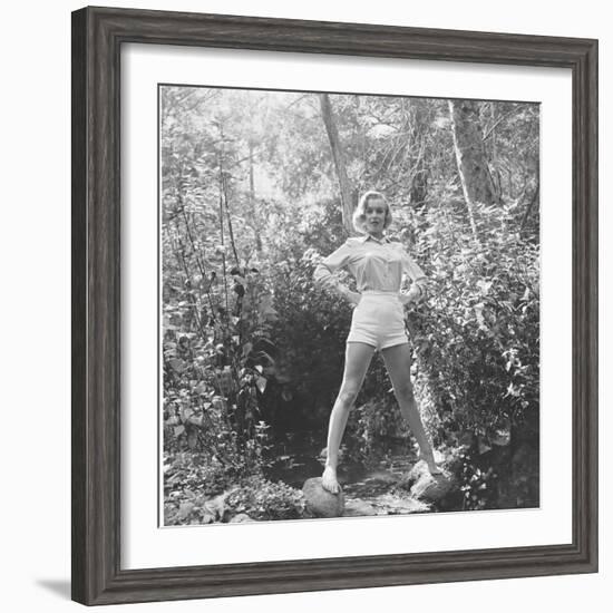 Marilyn Monroe-Ed Clark-Framed Premium Photographic Print