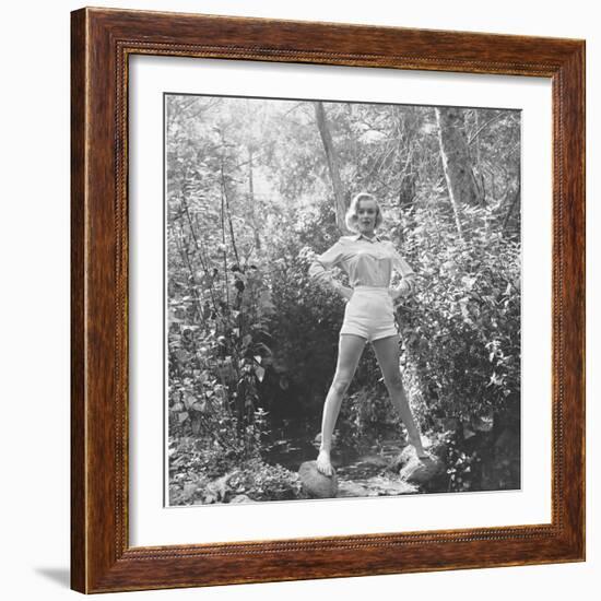 Marilyn Monroe-Ed Clark-Framed Premium Photographic Print