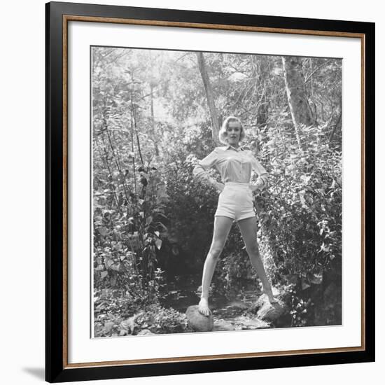 Marilyn Monroe-Ed Clark-Framed Premium Photographic Print