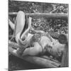 Marilyn Monroe-Ed Clark-Mounted Premium Photographic Print