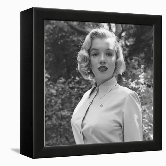 Marilyn Monroe-Ed Clark-Framed Premier Image Canvas