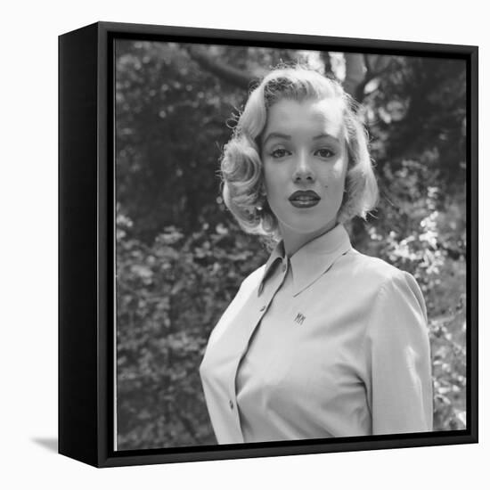 Marilyn Monroe-Ed Clark-Framed Premier Image Canvas