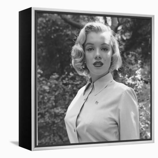 Marilyn Monroe-Ed Clark-Framed Premier Image Canvas