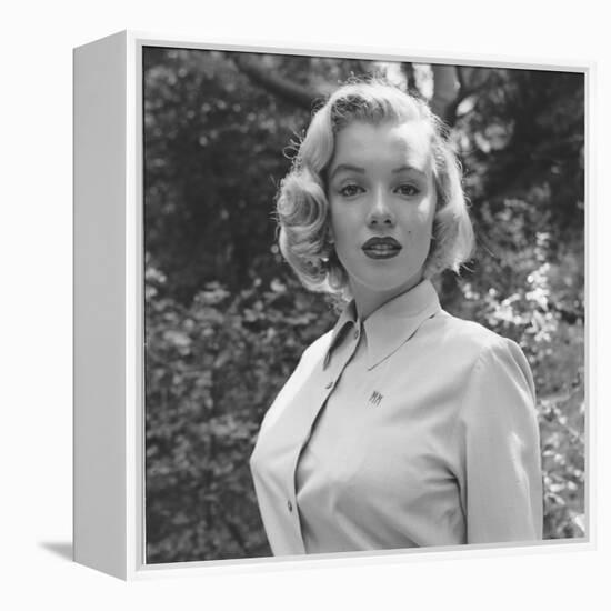 Marilyn Monroe-Ed Clark-Framed Premier Image Canvas