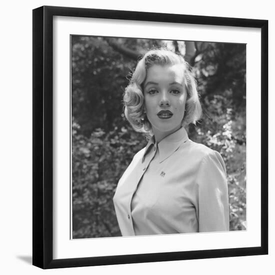 Marilyn Monroe-Ed Clark-Framed Premium Photographic Print