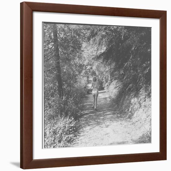 Marilyn Monroe-Ed Clark-Framed Premium Photographic Print