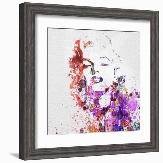 Marilyn Monroe-NaxArt-Framed Art Print