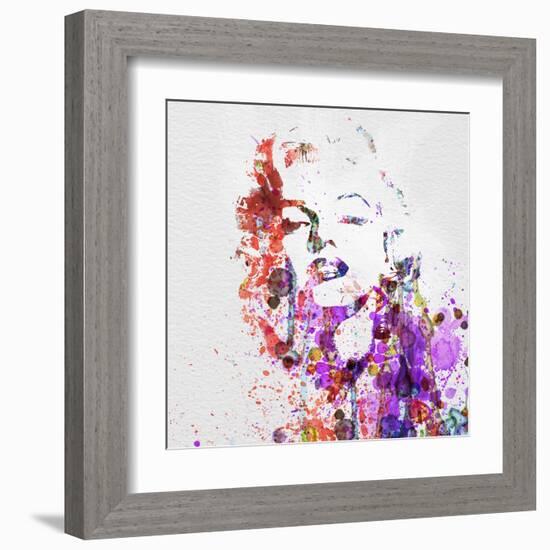 Marilyn Monroe-NaxArt-Framed Art Print