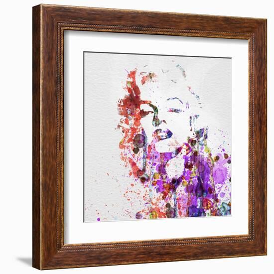 Marilyn Monroe-NaxArt-Framed Art Print