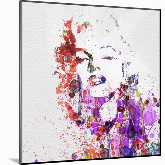 Marilyn Monroe-NaxArt-Mounted Art Print